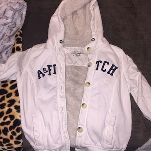 A&F winter jacket//Eddie Bauer pullover